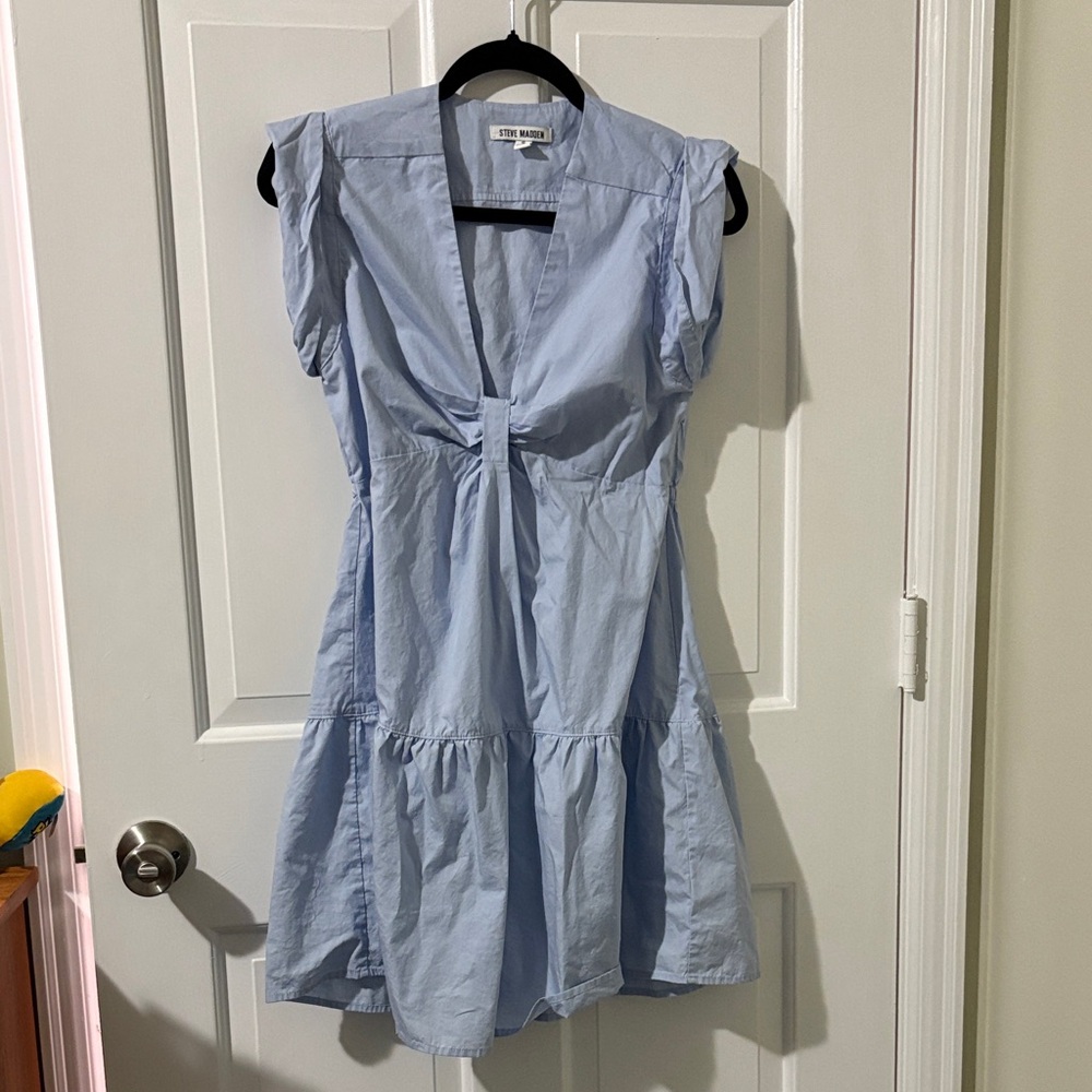 Steve Madden Light Blue Mini Dress